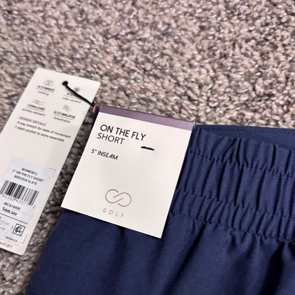 CALIA by Carrie Underwood Navy Athletic Shorts - Picture 3 of 5